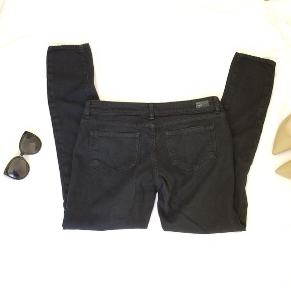 Paige black skinny jeans sz 29